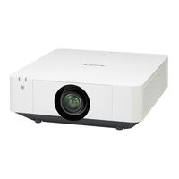 Sony VPL-FHZ66 Kurzreferenz