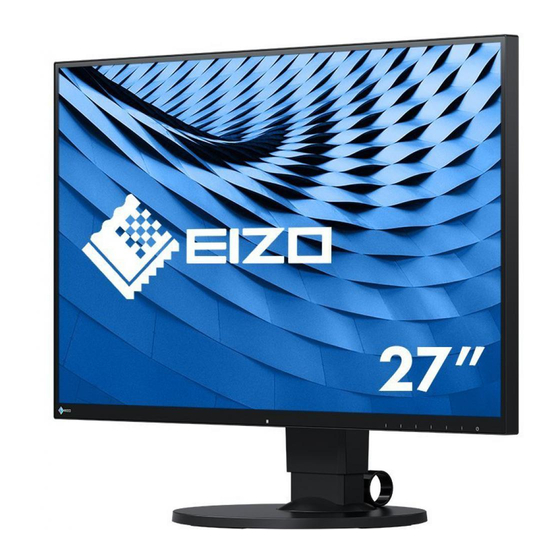 Eizo FlexScan EV2780 Benutzerhandbuch