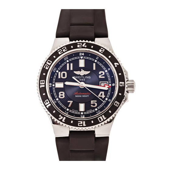 Breitling SUPEROCEAN GMT Bedienungsanleitung