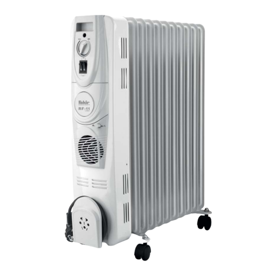 Fakir prestige RF-11 TURBO PLUS Bedienungsanleitung