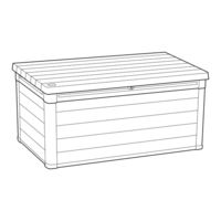 Keter CORTINA 150G DECK BOX Gebrauchsanleitung