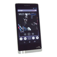Sony NWZ-ZX1 Kurzanleitung
