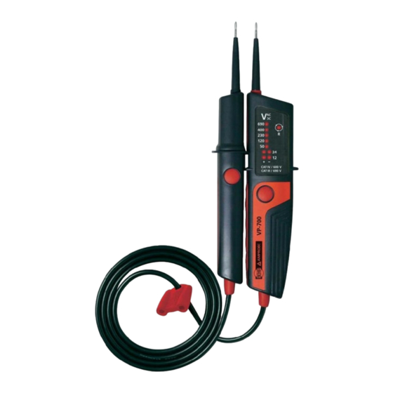 Amprobe VP-700-E Bedienungsanleitung