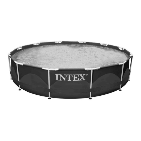 Intex Frame Pool Set Prism Rondo 315A Benutzerhandbuch