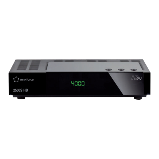 Renkforce 2500S HD Bedienungsanleitung