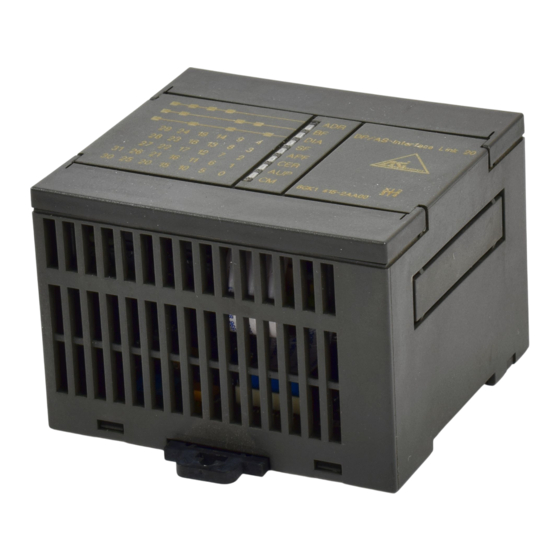 Siemens SIMATIC NET DP/AS-Interface Link 20 Handbuch