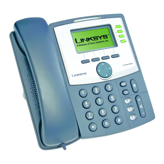 Linksys SPA921 Benutzerhandbuch