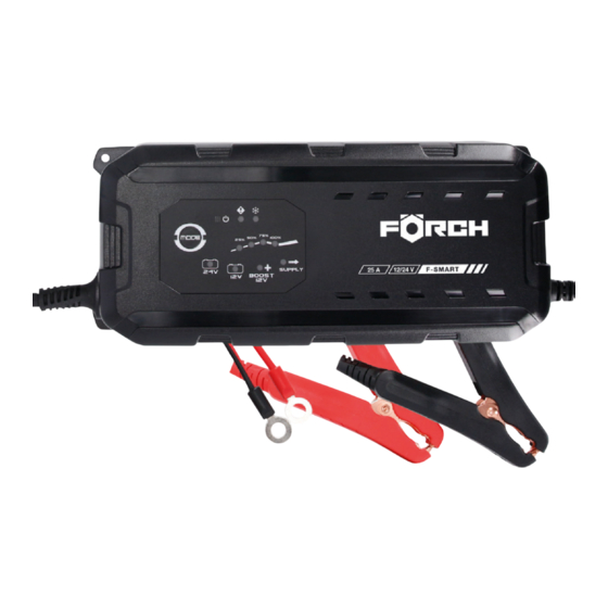 Forch F-Smart 12/24 V 25 A Bedienungsanleitung