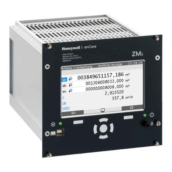 Honeywell enCore ZM1 Handbuch
