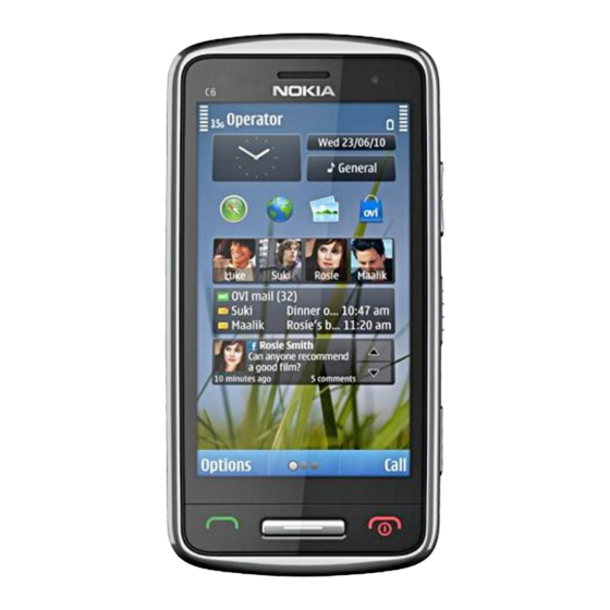 Nokia C6-01 Bedienungsanleitung