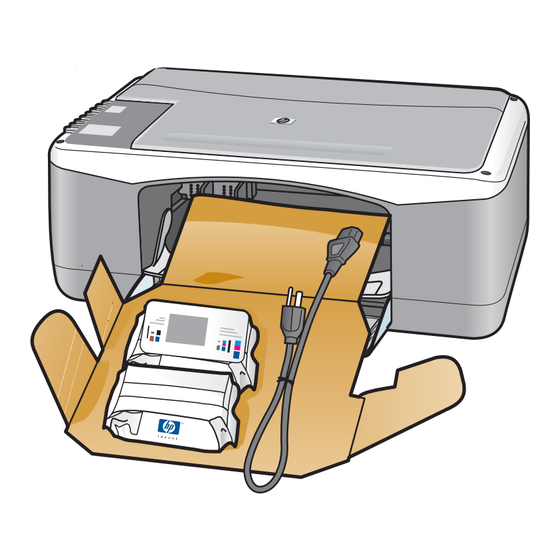 HP Deskjet F300 All-in-One Serie Erste Schritte