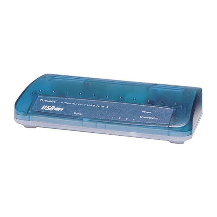 Asante FriendlyNET USB Hub-4 Handbuch