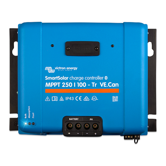 Victron energy SmartSolar MPPT 150/70-Tr VE.Can Anleitung