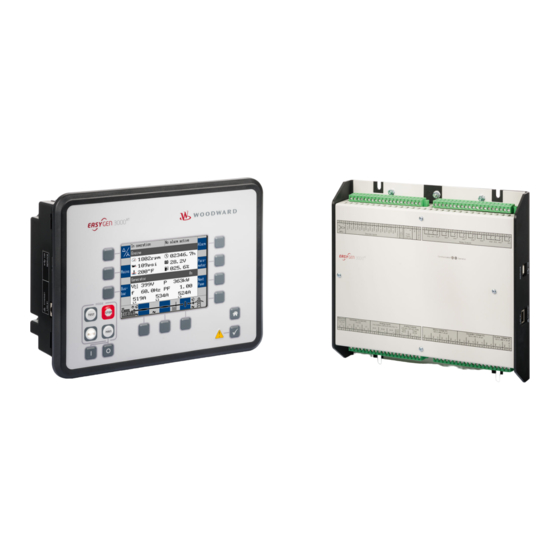 Woodward easYgen-3000XT-Serie Handbuch