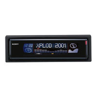 Sony CDX-M610 Bedienungsanleitung