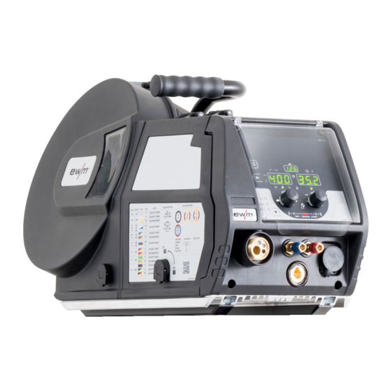 EWM Synergic M3.7X-M Betriebsanleitung