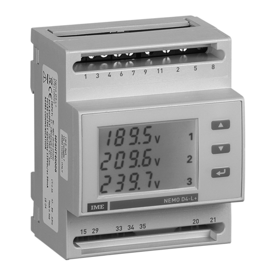 IME Nemo D4-L+ Installationsanweisungen