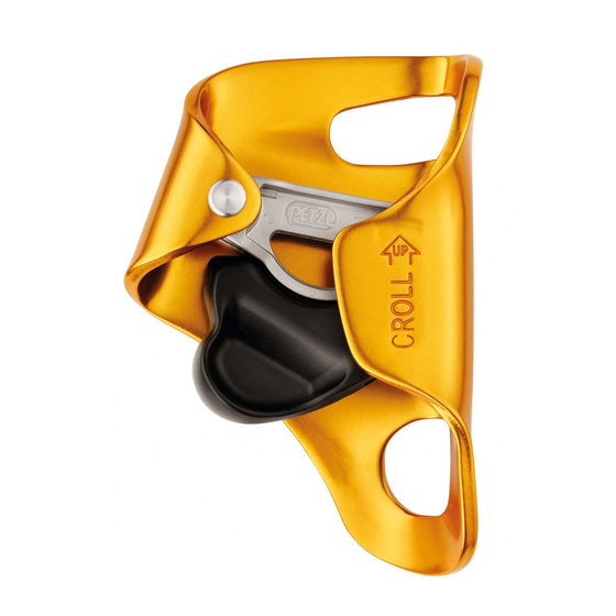 PETZL CROLL Handbuch