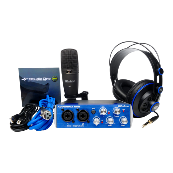 PRESONUS 1BOX Handbuch