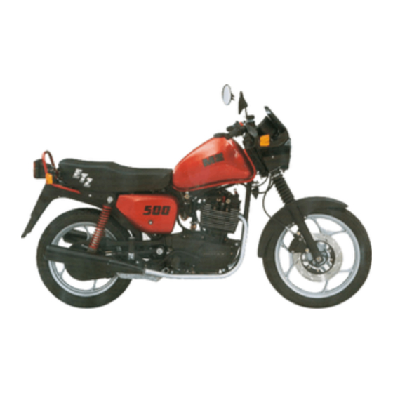 MZ 500 R Reparaturhinweise