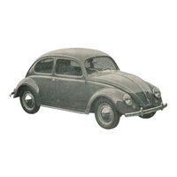 Volkswagen TYP 11 1950 Betriebsanleitung