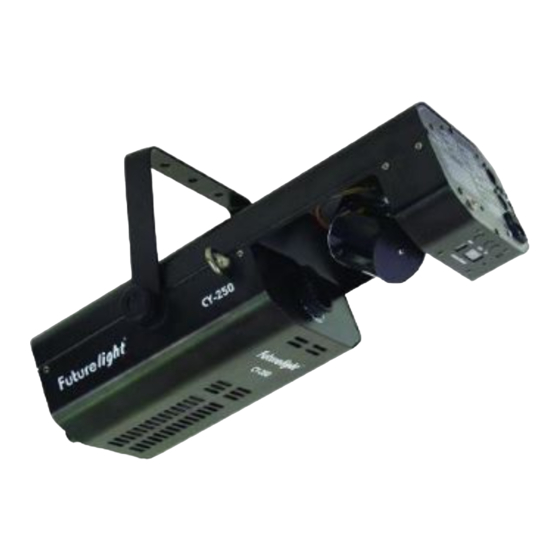 Futurelight CY-250 Handbücher