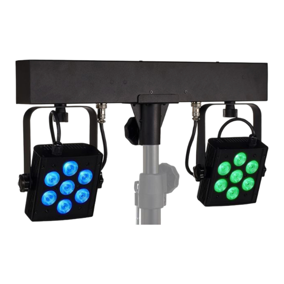 thomann Stairville CLB5 2P RGBWW Compact LED Bar Bedienungsanleitung