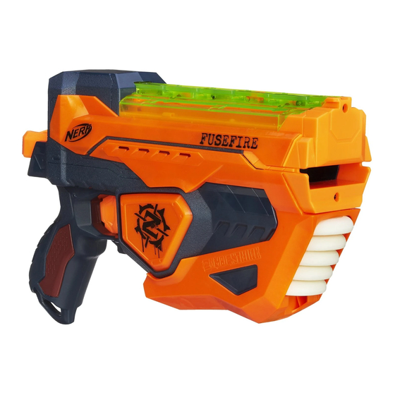 NERF ZOMBIE STRIKE FUSEFIRE Bedienungsanleitung