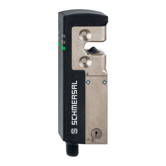 schmersal AZM40B-I2-ST-1P2P Bedienung Und Montage