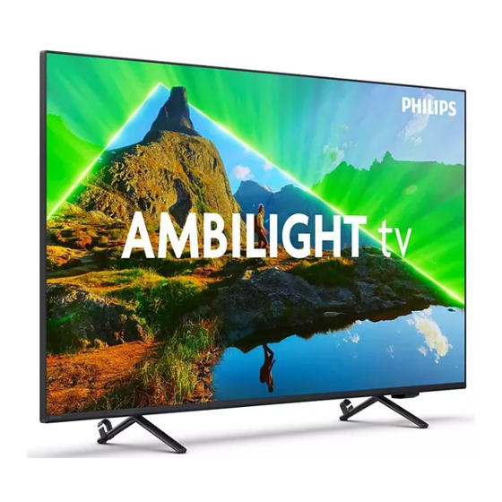 Philips 85PUS8309 Benutzerhandbuch