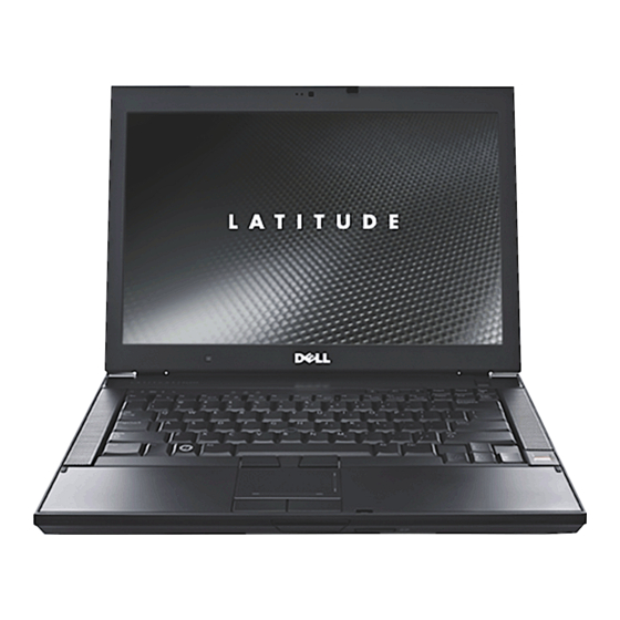 Dell Latitude E6400 Handbuch
