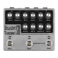 EarthQuaker Devices Disaster Transport SR Handbuch