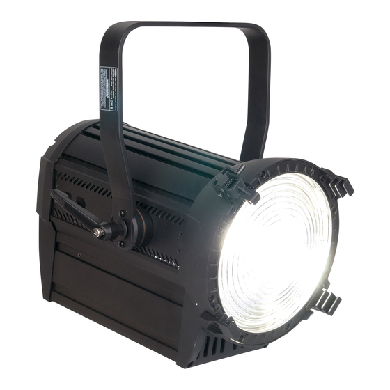 SHOWTEC Performer 2000 LED Handbuch