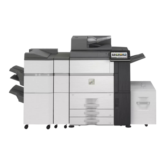 Sharp MX-7081 Kurzanleitung