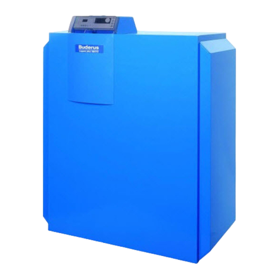 Buderus Logano plus GB312 Montageanleitung