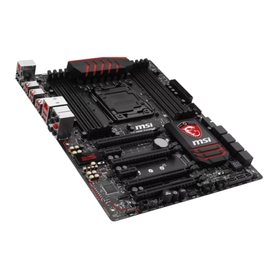 MSI X99A GAMING 7 Bedienungsanleitung