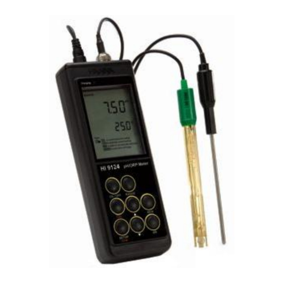 Hanna Instruments HI 9025 Bedienungsanleitung