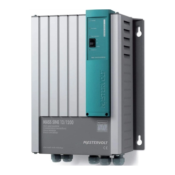 Mastervolt MASS SINE 12/500 Betriebsanleitung