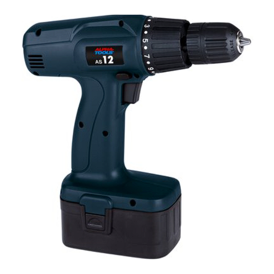 Alpha tools AS 14,4 Bedienungsanleitung