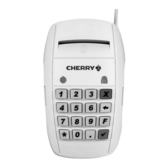 Cherry SmartTerminal ST-2100UG Bedienungsanleitung