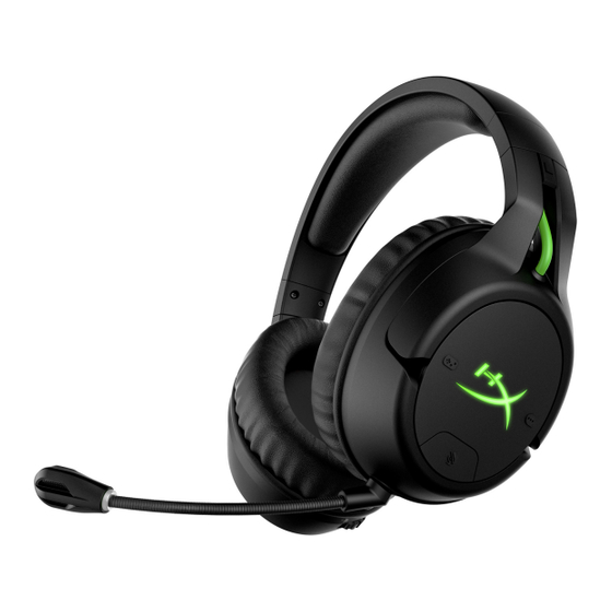 HyperX CloudX Flight Anleitungen