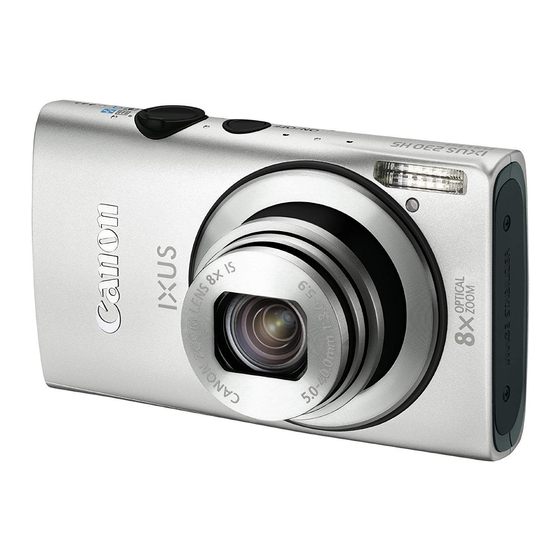 Canon IXUS 230 HS Benutzerhandbuch