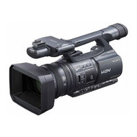 Sony HDR-FX1000 Bedienungsanleitung