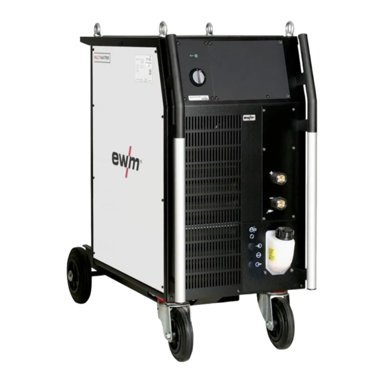 EWM Taurus 351 Betriebsanleitung