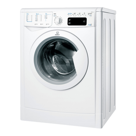 Indesit iwde 7145 Bedienungsanleitung