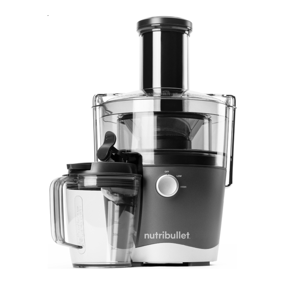NUTRIBULLET JUICER Bedienungsanleitung