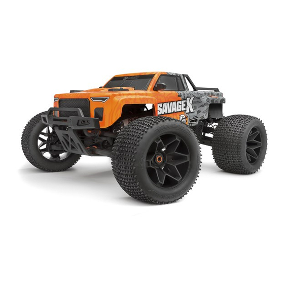 HPI Racing SAVAGE X FLUX Bauanleitung