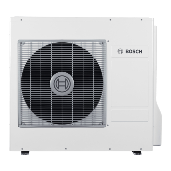 Bosch Compress 3400i AWS Installationsanleitung