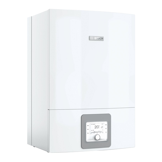 Bosch Compress 3400i AWS Installationsanleitung