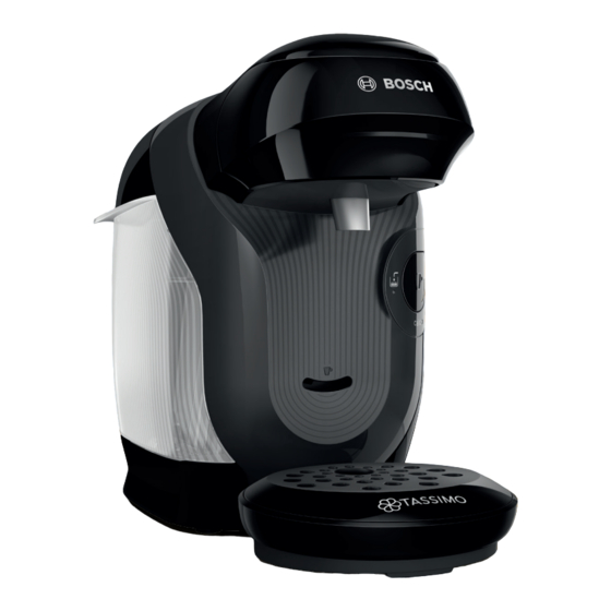 Bosch TASSIMO style TAS110x-Serie Gebrauchsanleitung